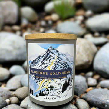 KLONDIKE GOLD RUSH COCONUT WAX CANDLE