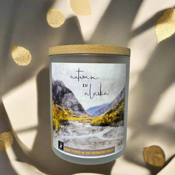 AUTUMN IN ALASKA COCONUT WAX CANDLE