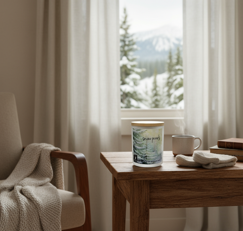 SNOW PEARLS COCONUT WAX CANDLE