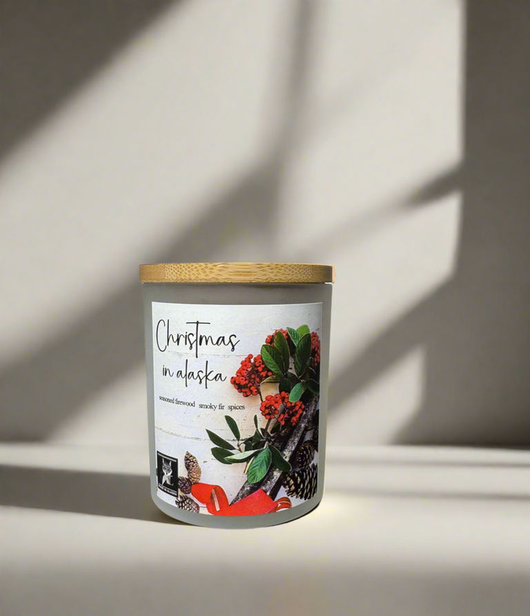 CHRISTMAS IN ALASKA COCONUT WAX CANDLE