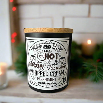 CHRISTMAS BLEND HOT COCOA + PEPPERMINT