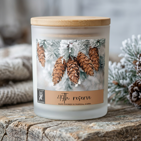 49th RESERVE COCONUT WAX CANDLE