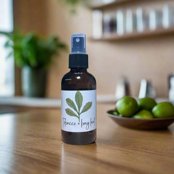 TOBACCO + BAY LEAF LINEN + ROOM SPRAY