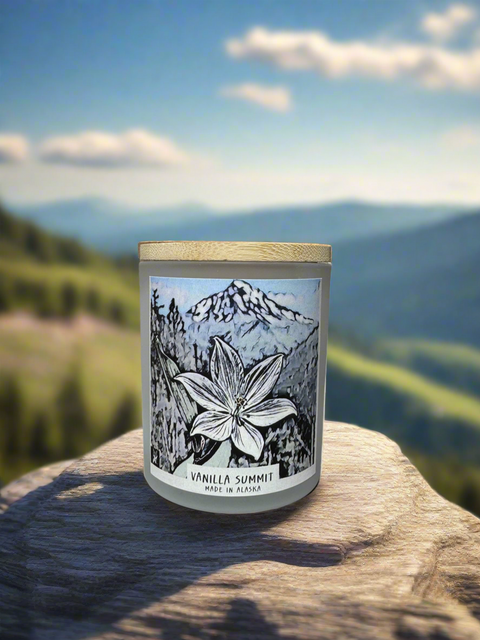 VANILLA SUMMIT COCONUT WAX CANDLE