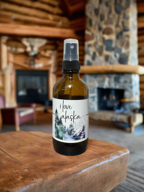 I LOVE ALASKA LINEN SPRAY + ROOM MIST