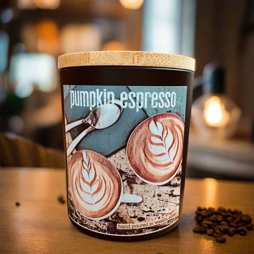 PUMPKIN ESPRESSO COCONUT WAX CANDLE