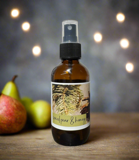 SPICED PEAR & HONEY LINEN SPRAY + ROOM MIST