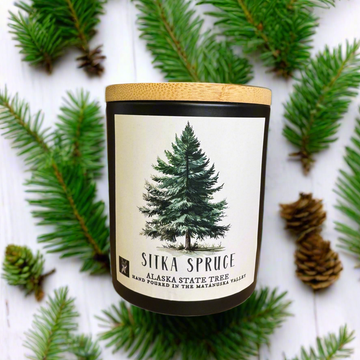 SITKA SPRUCE COCONUT WAX CANDLE