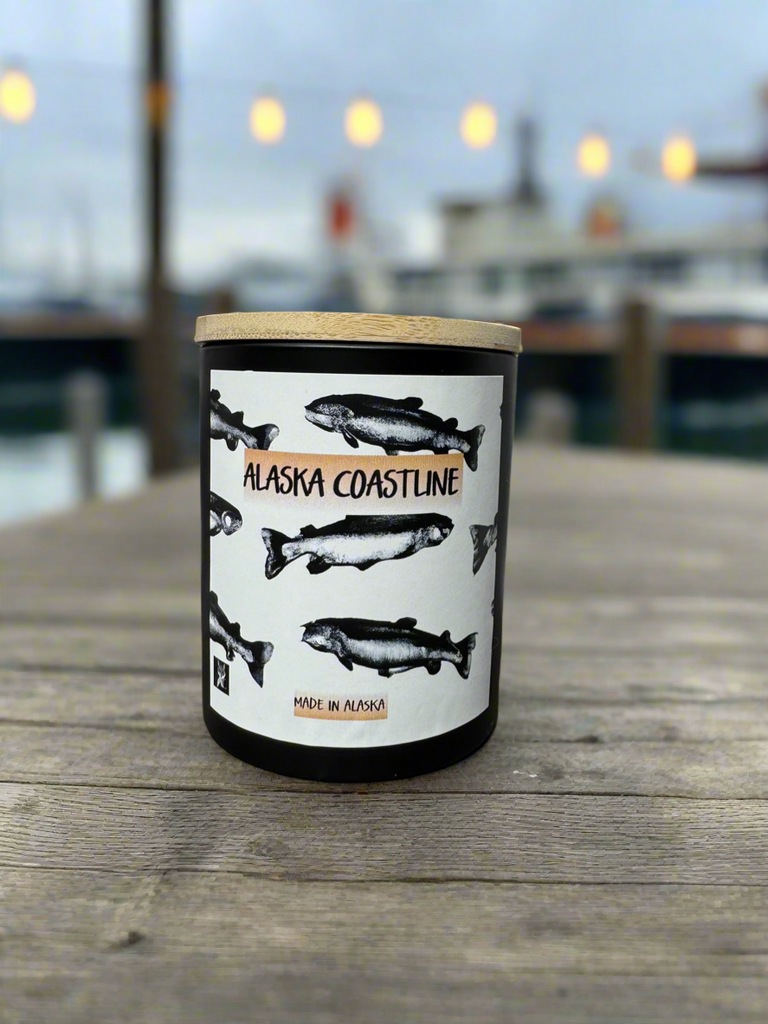 ALASKA COASTLINE COCONUT WAX CANDLE
