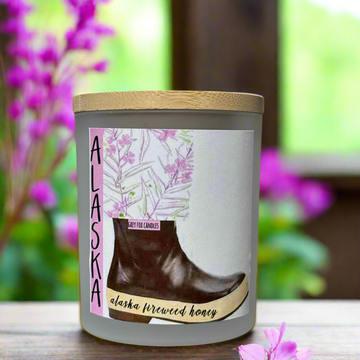 ALASKA FIREWEED HONEY WATER BOOT CANDLE