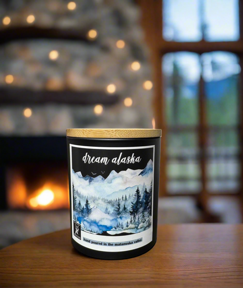 DREAM ALASKA COCONUT WAX CANDLE