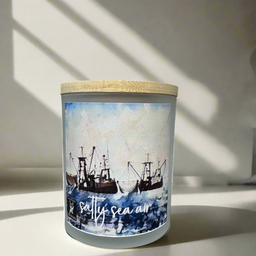 SALTY SEA AIR COCONUT WAX CANDLE