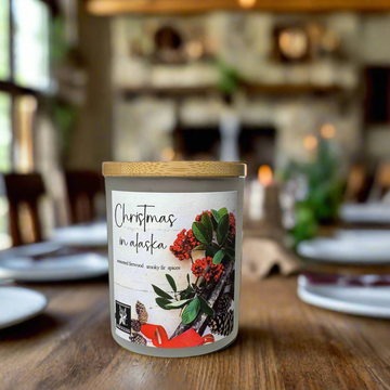 CHRISTMAS IN ALASKA COCONUT WAX CANDLE