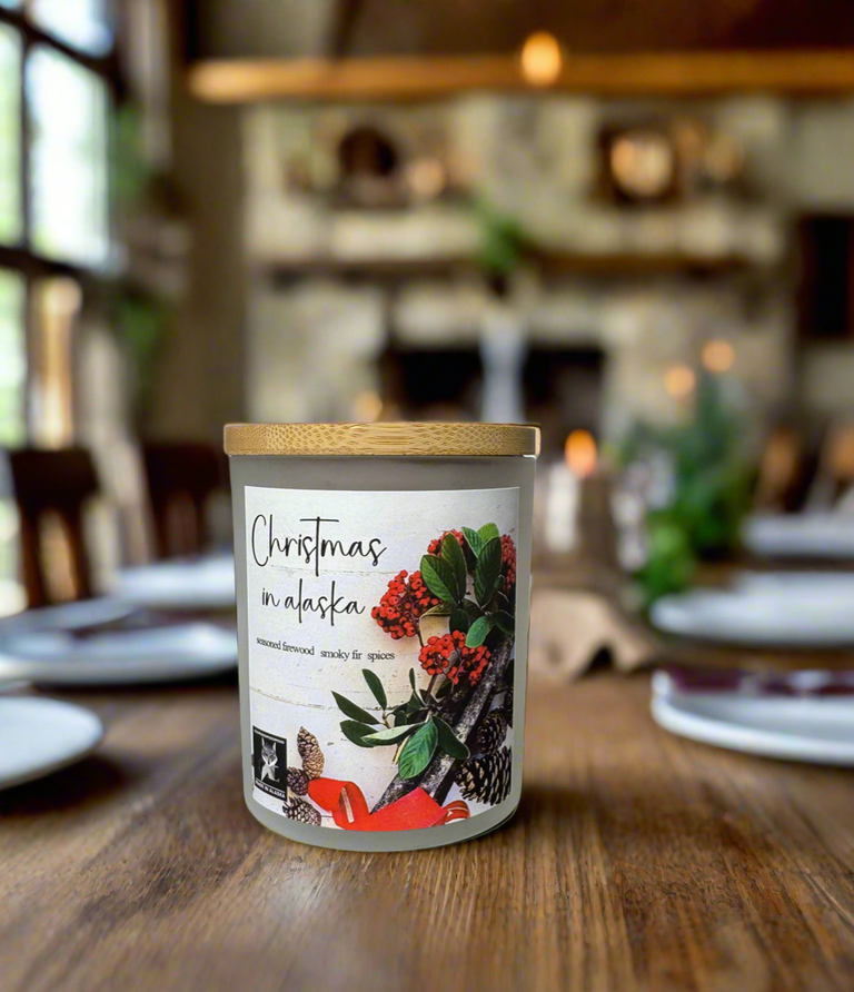 CHRISTMAS IN ALASKA COCONUT WAX CANDLE