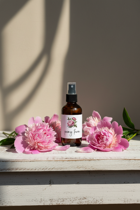 PEONY FARM LINEN SPRAY + ROOM MIST