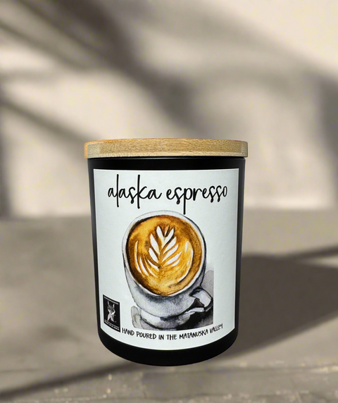 ALASKA ESPRESSO COCONUT WAX CANDLE