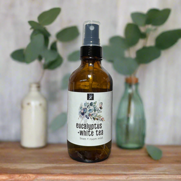 EUCALYPTUS WHITE TEA LINEN SPRAY + ROOM MIST