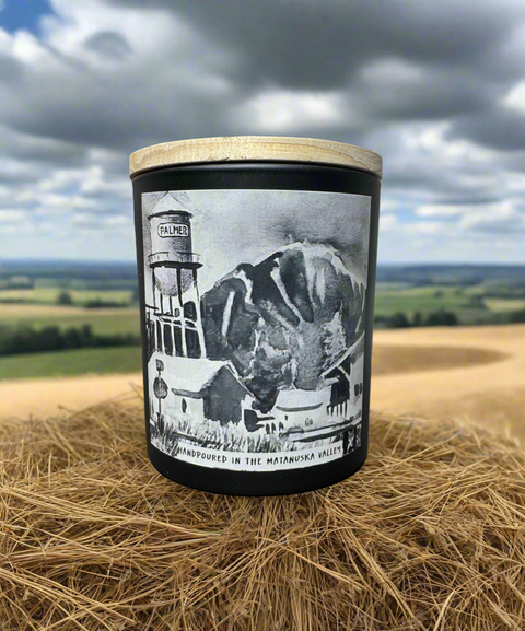 PALMER WATER TOWER COCONUT WAX CANDLE