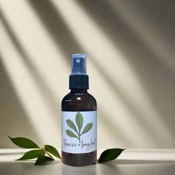TOBACCO + BAY LEAF LINEN + ROOM SPRAY