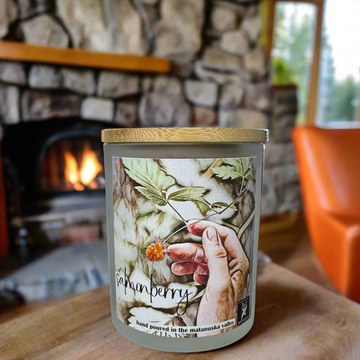 SALMONBERRY COCONUT WAX CANDLE