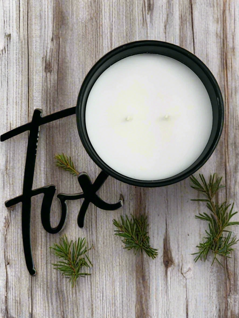 FROSTED JUNIPER COCONUT WAX CANDLE
