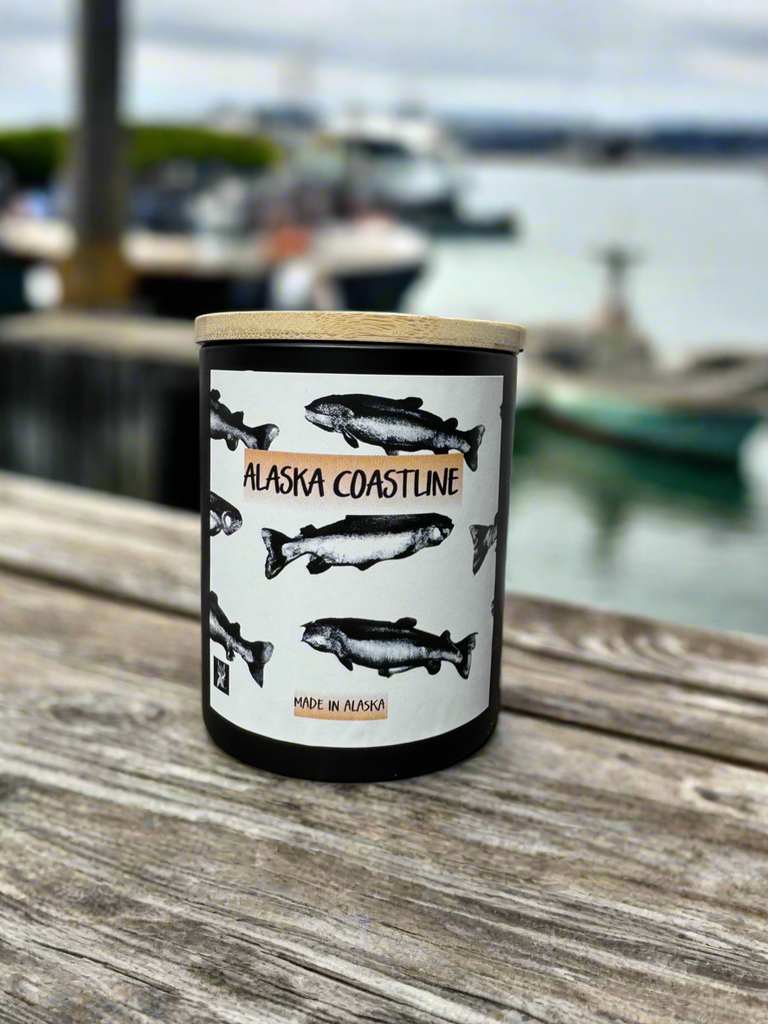 ALASKA COASTLINE COCONUT WAX CANDLE