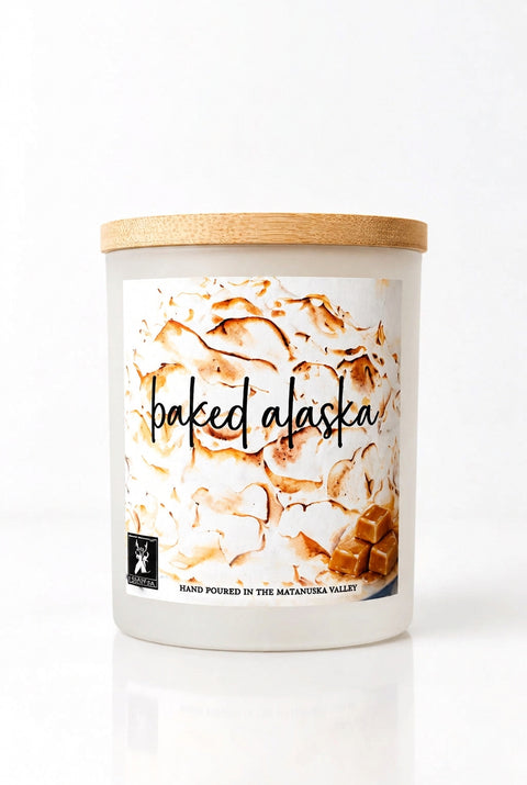 BAKED ALASKA COCONUT WAX CANDLE