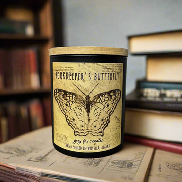 BOOKKEEPER'S BUTTERFLY COCONUT WAX CANDLE