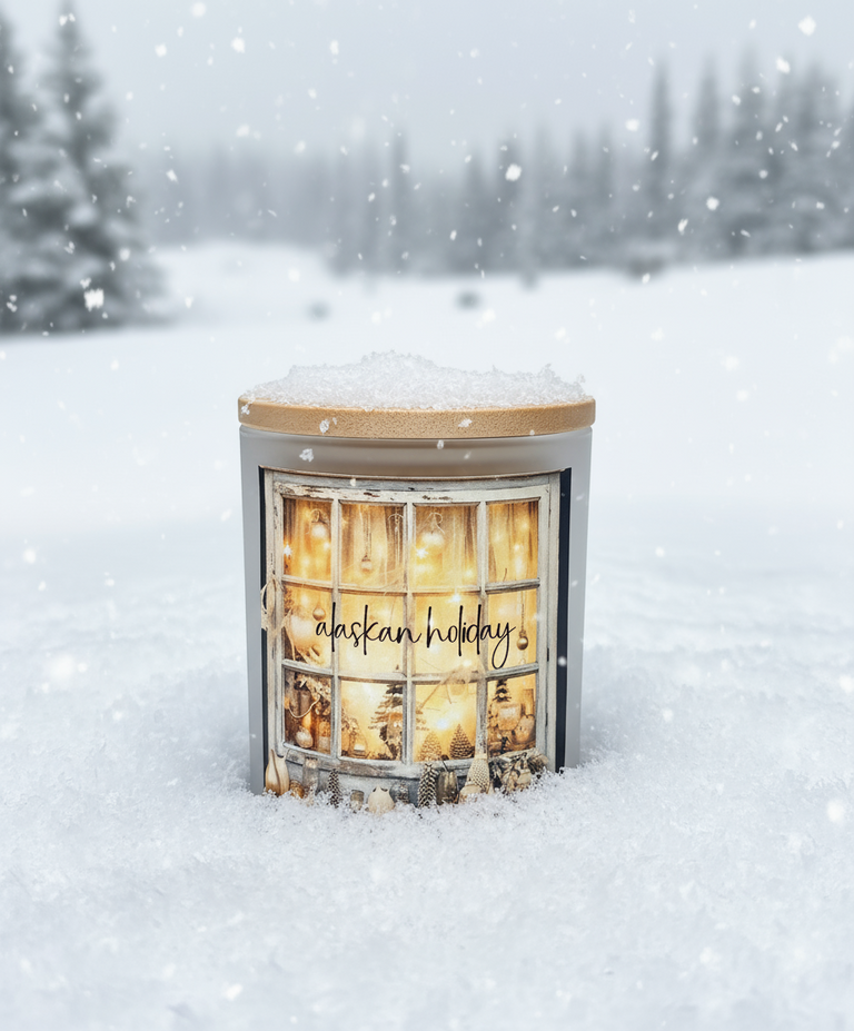ALASKAN HOLIDAY COCONUT WAX CANDLE