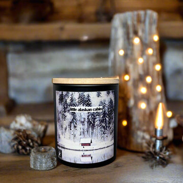 LITTLE ALASKAN CABIN COCONUT WAX CANDLE
