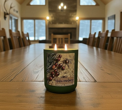 ALASKA CRANBERRY COCONUT WAX CANDLE