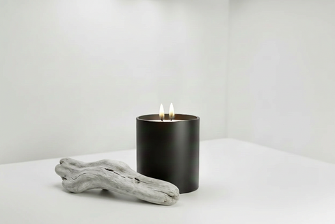 BOURBON + LEATHER WATER BOOT CANDLE