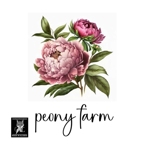PEONY FARM COCONUT WAX CANDLE