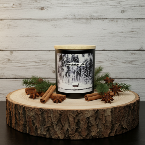 LITTLE ALASKAN CABIN COCONUT WAX CANDLE