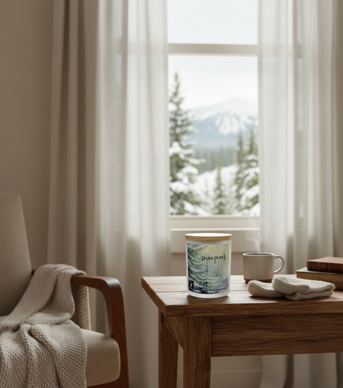 SNOW PEARLS COCONUT WAX CANDLE