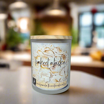 BAKED ALASKA COCONUT WAX CANDLE