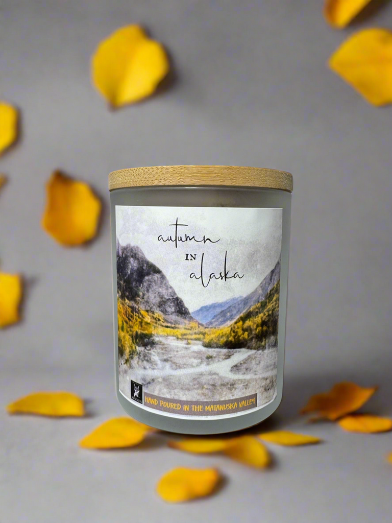 AUTUMN IN ALASKA COCONUT WAX CANDLE