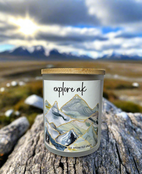 EXPLORE AK COCONUT WAX CANDLE