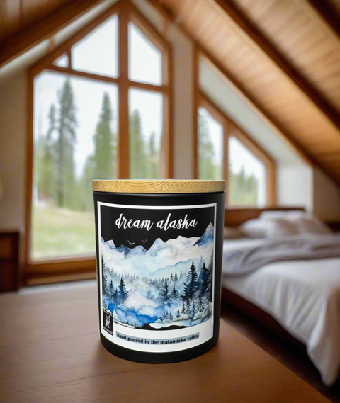 DREAM ALASKA COCONUT WAX CANDLE