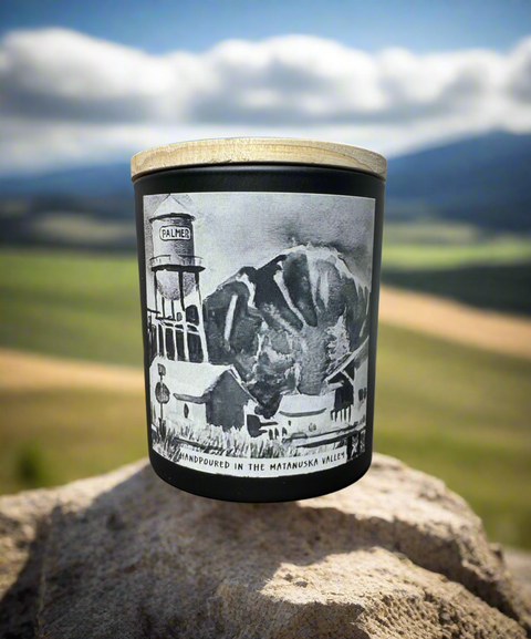 PALMER WATER TOWER COCONUT WAX CANDLE