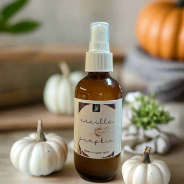 VANILLA PUMPKIN LINEN SPRAY + ROOM MIST