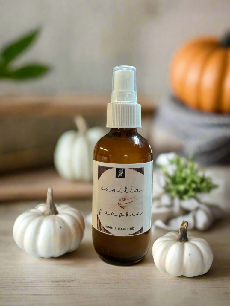 VANILLA PUMPKIN LINEN SPRAY + ROOM MIST