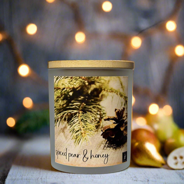 SPICED PEAR & HONEY COCONUT WAX CANDLE