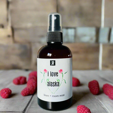 I LOVE ALASKA LINEN SPRAY + ROOM MIST