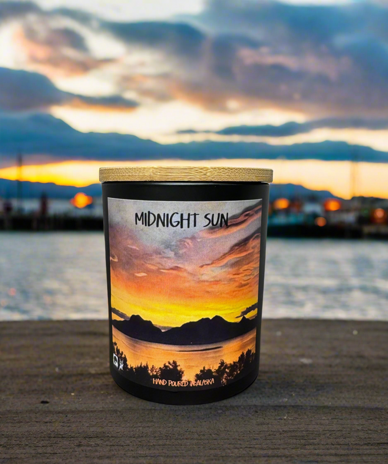 MIDNIGHT SUN COCONUT WAX CANDLE