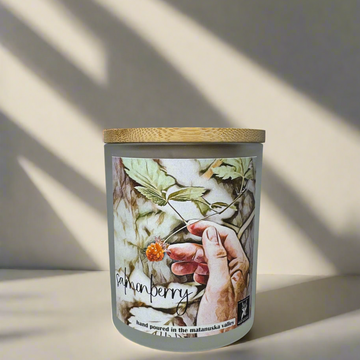 SALMONBERRY COCONUT WAX CANDLE