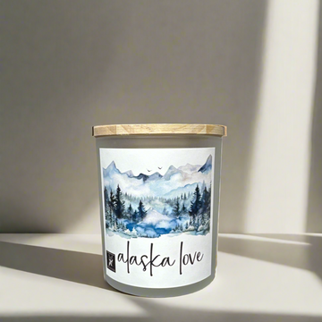 ALASKA LOVE COCONUT WAX CANDLE