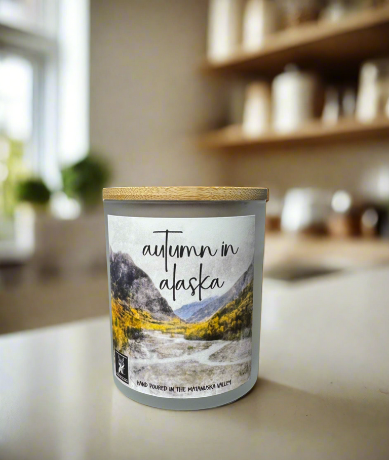AUTUMN IN ALASKA COCONUT WAX CANDLE