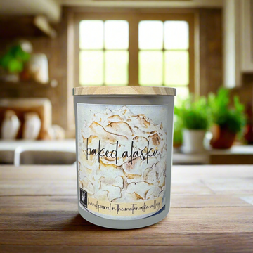 BAKED ALASKA COCONUT WAX CANDLE