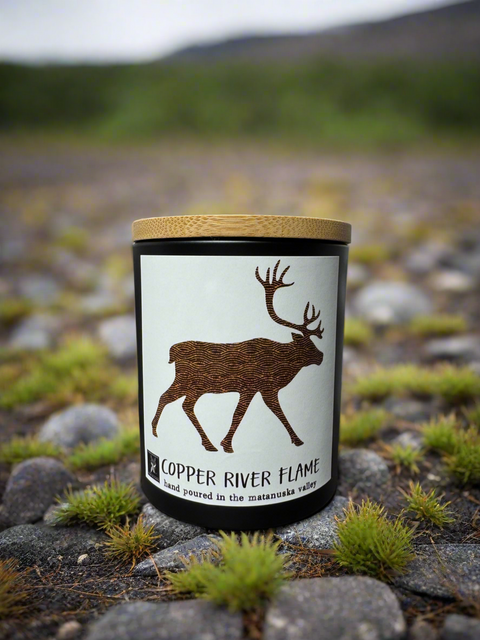 COPPER RIVER FLAME COCONUT WAX CANDLE